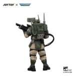 Warhammer Action Figure Astra Militarum Kasrkin 3 with Hot-shot Lasgun and Vox-caster - immagine 2