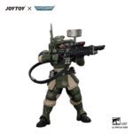 Warhammer Action Figure Astra Militarum Kasrkin 3 with Hot-shot Lasgun and Vox-caster - immagine 3