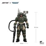 Warhammer Action Figure Astra Militarum Kasrkin 3 with Hot-shot Lasgun and Vox-caster - immagine 6