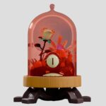 Terrorium PVC Figure Crab Cloche (Glow in the Dark) 16 cm
