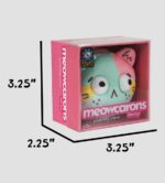 Meowcaron Plush Bag Charm Scared 7 cm - immagine 5