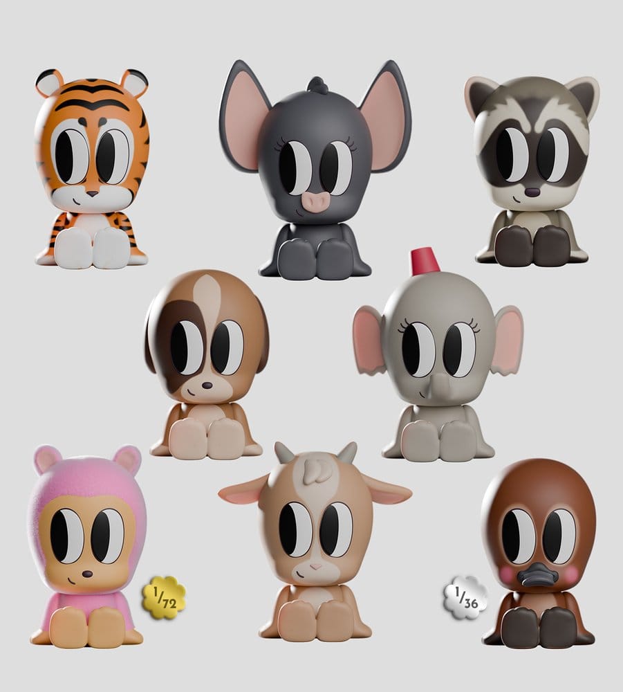 x_kacr90001 Tiny Shiny Hineys Mini Figures S1 7 cm Blind Box Display (6) - immagine 1