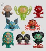 Odds N Sods Mini Figures S1 6 cm Blind Box Display (6)