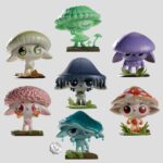 Capkins Mini Figures S1 7 cm Blind Box Display (6)