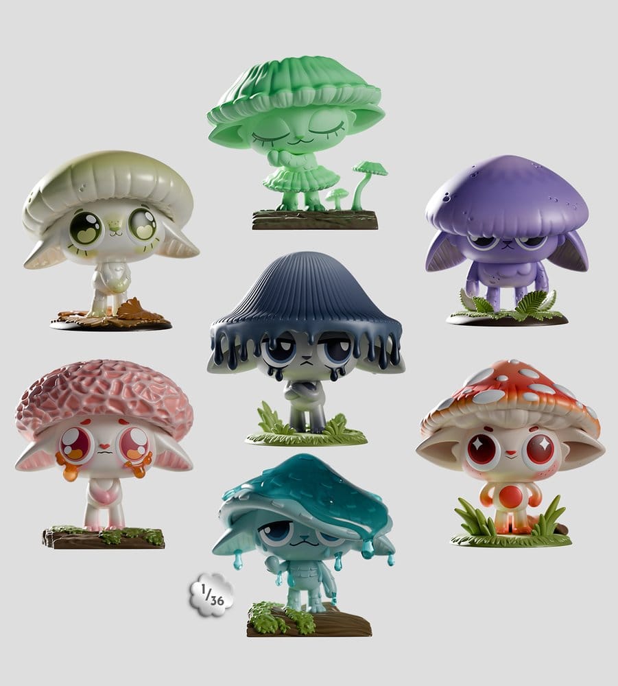 x_kacr90004 Capkins Mini Figures S1 7 cm Blind Box Display (6) - immagine 1