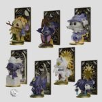Wild Magic Tarot Mini Figures S1 10 cm Blind Box Display (6)