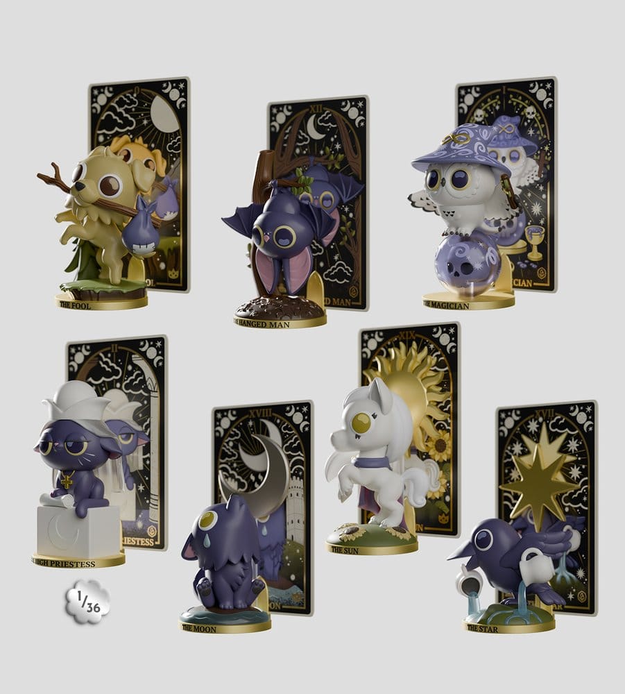 x_kacr90005 Wild Magic Tarot Mini Figures S1 10 cm Blind Box Display (6) - immagine 1