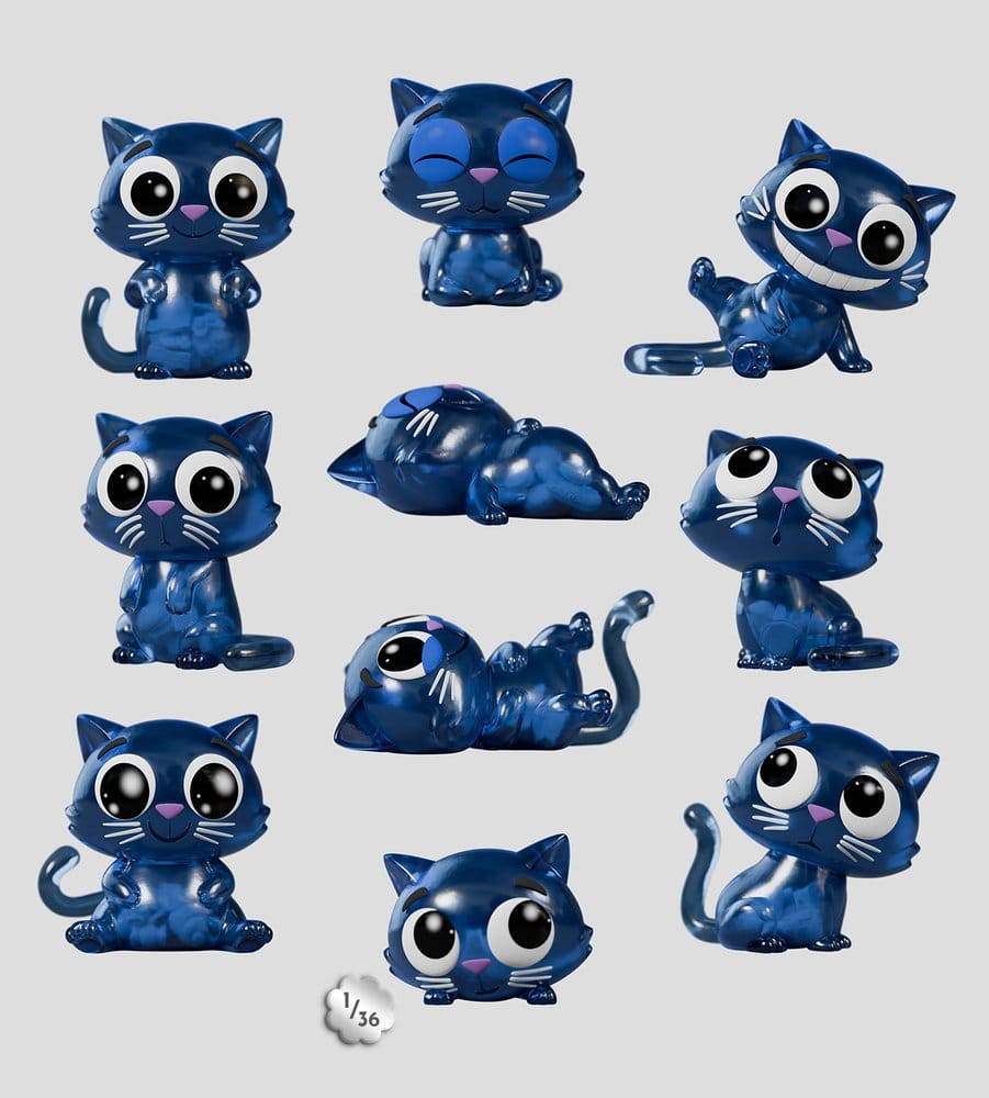 x_kacr90008 Catscans Mini Figures S1 6 cm Blind Box Display (9) - immagine 1