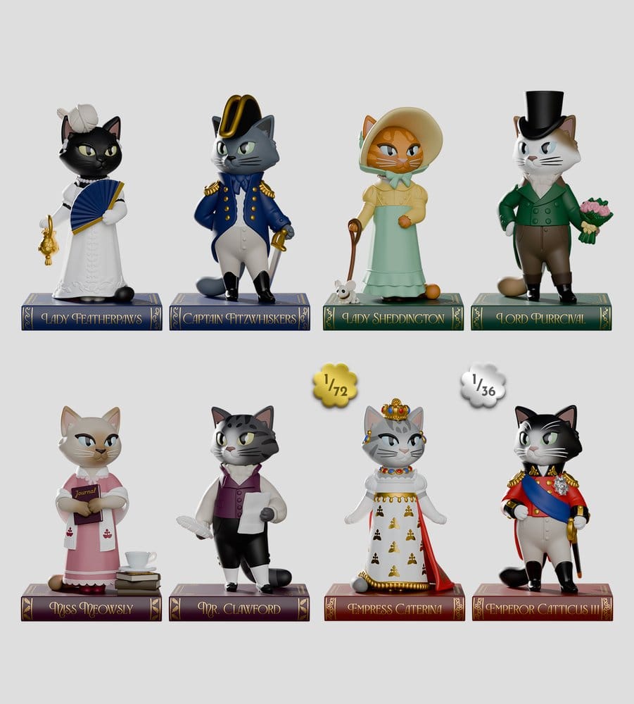 x_kacr90009 Catscans Mini Figures S1 9 cm Blind Box Display (6) - immagine 1