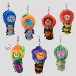 Wooly Bear and Friends Plush Keychain S1 7 cm Blind Box Display (6)