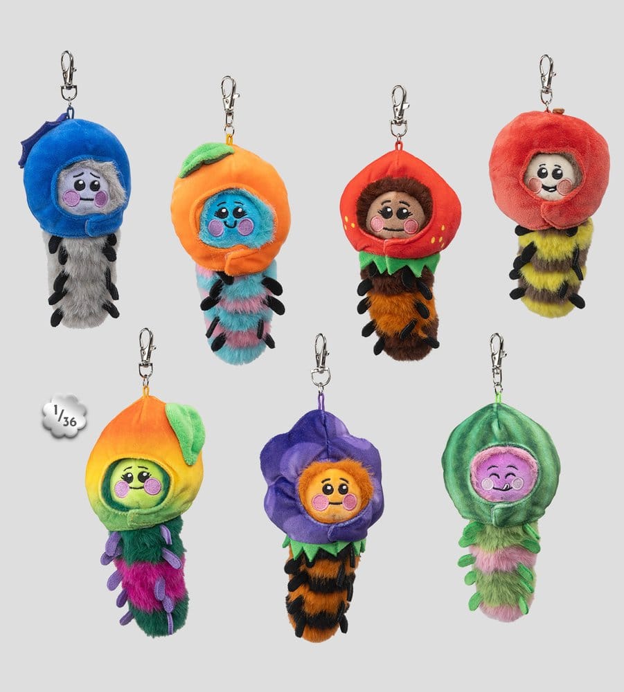 x_kacr90013 Wooly Bear and Friends Plush Keychain S1 7 cm Blind Box Display (6) - immagine 1