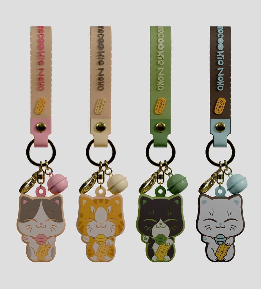 x_kacr90016 Manecookie Neko Silicone-Keychain S1 13 cm Blind Box Display (8) - immagine 1
