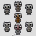 Catscans Mini Figures S2 Bare Bones 6 cm Blind Box Display (6)