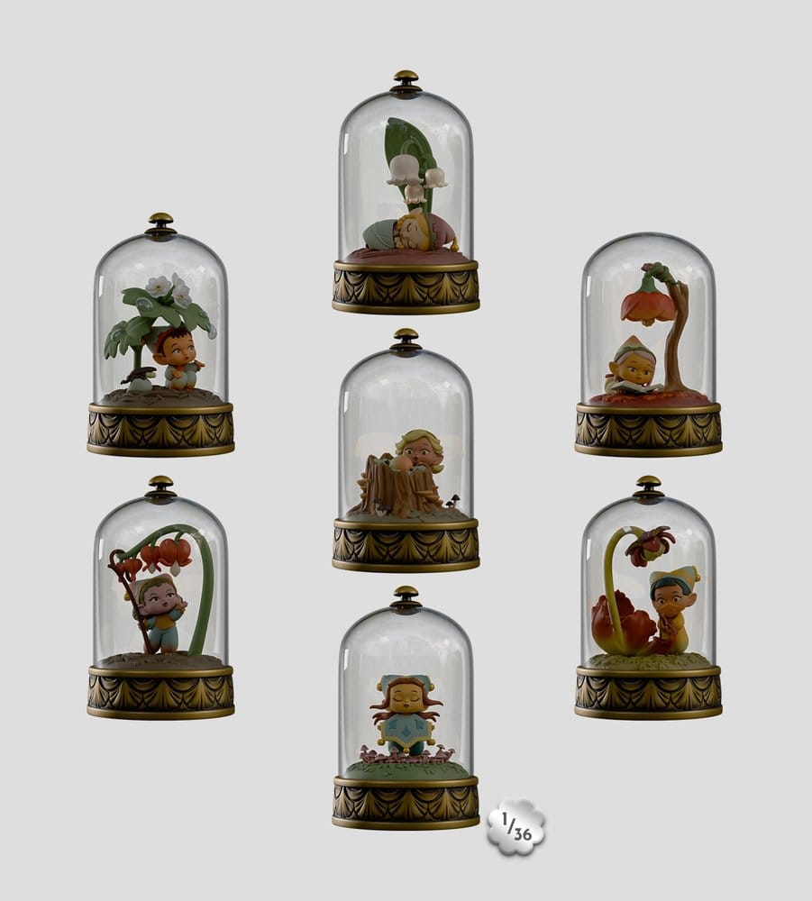 x_kacr90019 Cloche Fairies Mini Figures S1 11 cm Blind Box Display (6) - immagine 1