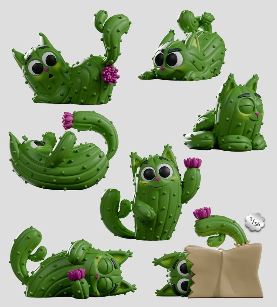 x_kacr90021 Pricklepuss Mini Figures S1 6 cm Blind Box Display (6) - immagine 1