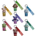 Boba Beasteas Keychain 8 cm Blind Box Display (8)