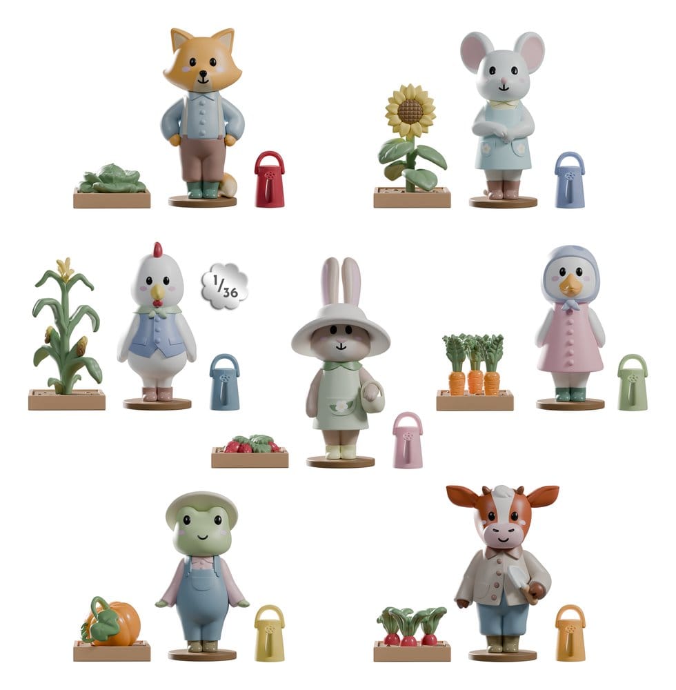 x_kacr90028 Cozy Gardeners Mini Figures S1 8 cm Blind Box Display (6) - immagine 1