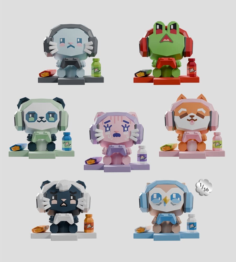 x_kacr90034 Mega Mini Arcade Mini Figures S1 6 cm Blind Box Display (6) - immagine 1