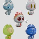 Creative Dump Mini Figures S1 7 cm Blind Box Display (4)
