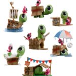 Box Turtle and Bird Mini Figures S1 9 cm Blind Box Display (6)
