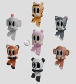 Tiny Shiny Hiney Peakers Mini Figures S1 6 cm Blind Box Display (6)