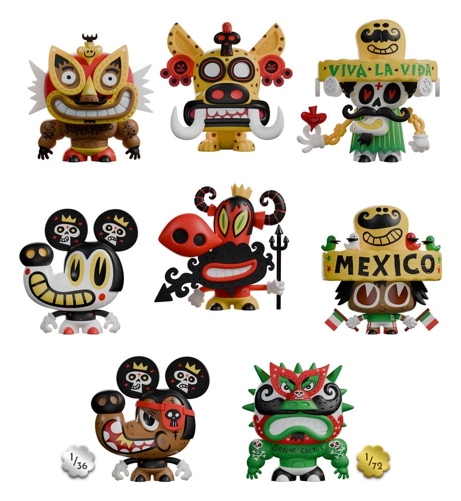 x_kacr90043 Super Machito Mini Figures S1 10 cm Blind Box Display (6) - immagine 1