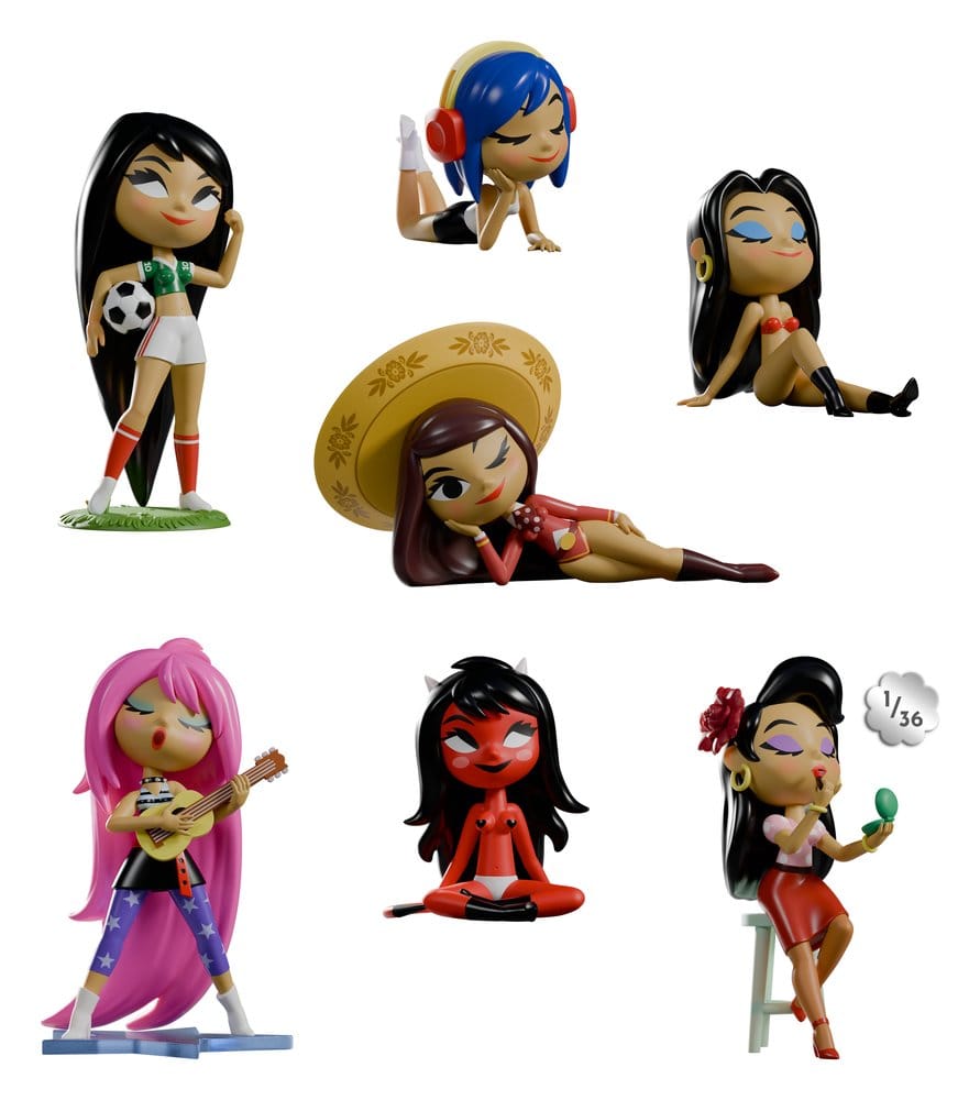 x_kacr90044 Chikitas Mini Figures S1 10 cm Blind Box Display (6) - immagine 1
