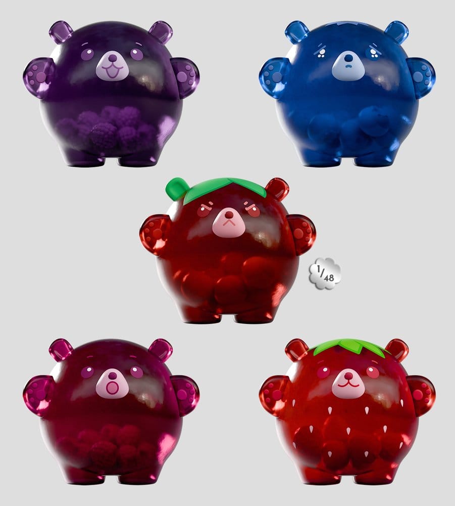 x_kacr90045 Little Bearries Mini Figures S1 5 cm Blind Box Display (4) - immagine 1