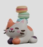 Bake Me a Cat Mini Figures S1 7 cm Blind Box Display (6) - immagine 5