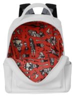 Nightmare before Christmas Small Heady Backpack Bone - immagine 4