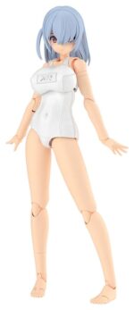 Frame Arms Girl Plastic Model Kit Mizuki School Swimsuits White Ver. 16 cm