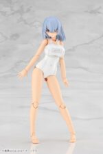 Frame Arms Girl Plastic Model Kit Mizuki School Swimsuits White Ver. 16 cm - immagine 5