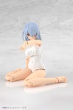 Frame Arms Girl Plastic Model Kit Mizuki School Swimsuits White Ver. 16 cm - immagine 6