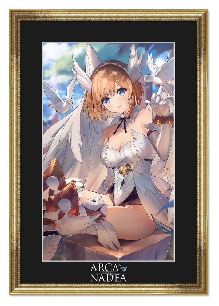 x_ktogv300-pp Arcanadea Chara Fine Graph Art Print Lumitea 51 cm - immagine 1