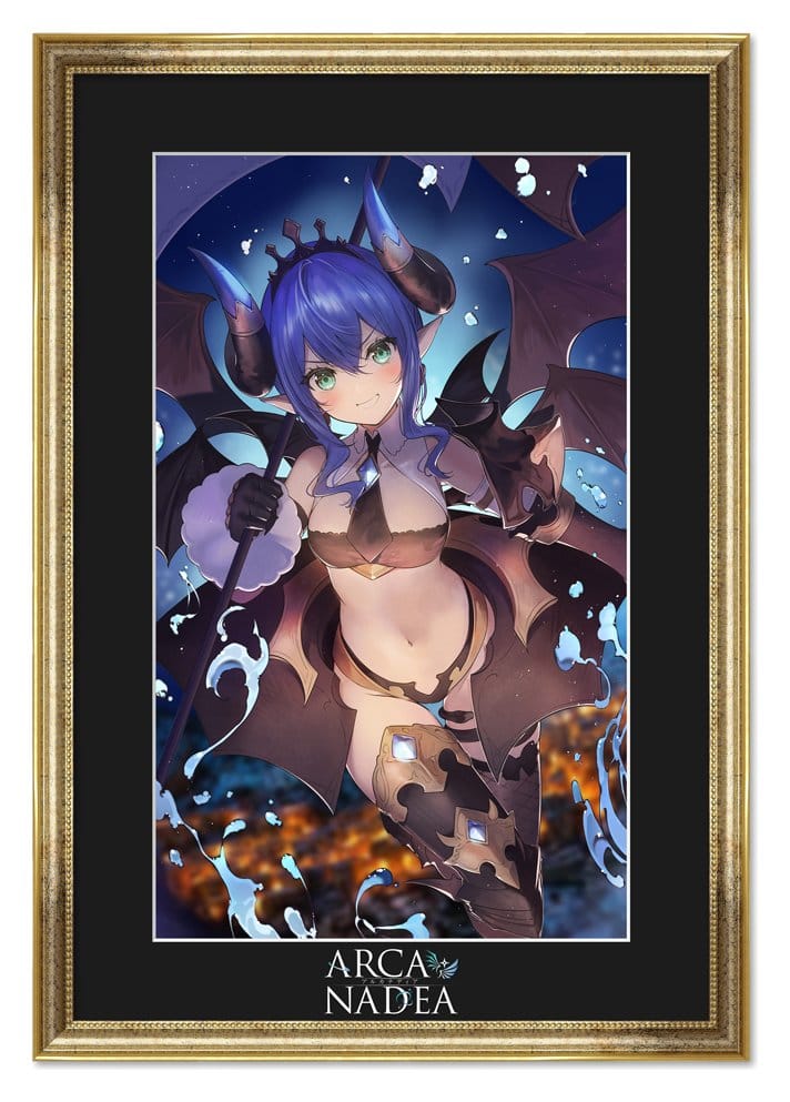 x_ktogv301-pp Arcanadea Chara Fine Graph Art Print Velretta 51 cm - immagine 1