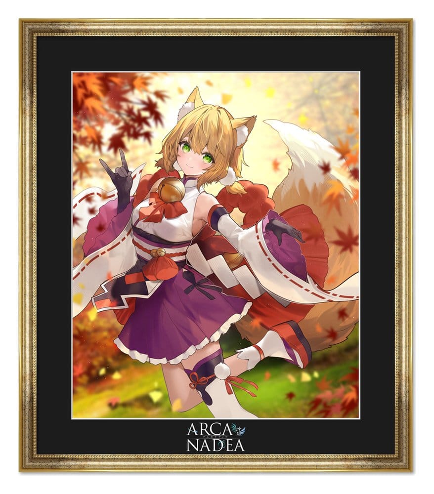 x_ktogv302-pp Arcanadea Chara Fine Graph Art Print Yukumo 51 cm - immagine 1