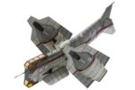 Evangelion: 3.0 Plastic Model Kit 1/100 Vertical Take-Off & Landing Aircraft YAGR-N101 (Reproduction) 19 cm