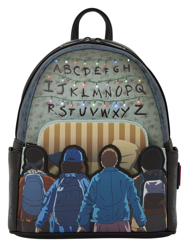 x_lf-nfxbk0096 Stranger Things by Loungefly Mini Backpack 10th Anniversary - immagine 1
