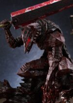 Berserk Pop Up Parade PVC Figure Guts (Berserker Armor): Bloody Paint Ver. L Size 28 cm - immagine 4
