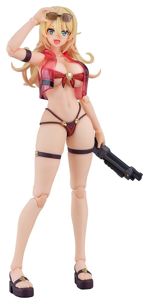 x_mafc40705 Bunny Suit Planning figma Action Figure Veronica Sweetheart: Swimsuit Ver. 15 cm - immagine 1