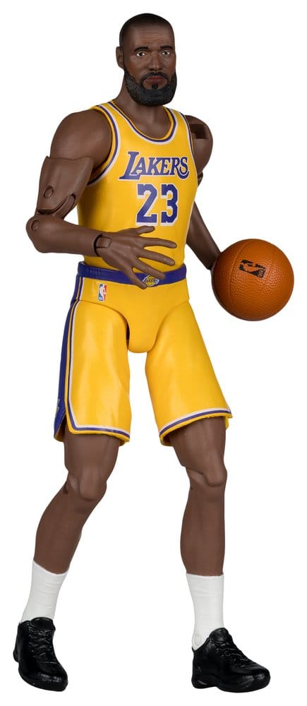 x_mcf10543 NBA SportsPicks Action Figure Lebron James (Los Angeles Lakers) 16 cm - immagine 1