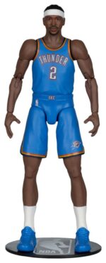NBA SportsPicks Action Figure Shai Gilgeous-Alexander (Oklahoma City Thunder) 16 cm - immagine 5