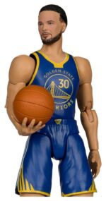 NBA SportsPicks Action Figure Stephen Curry (Golden State Warriors) 15 cm - immagine 3