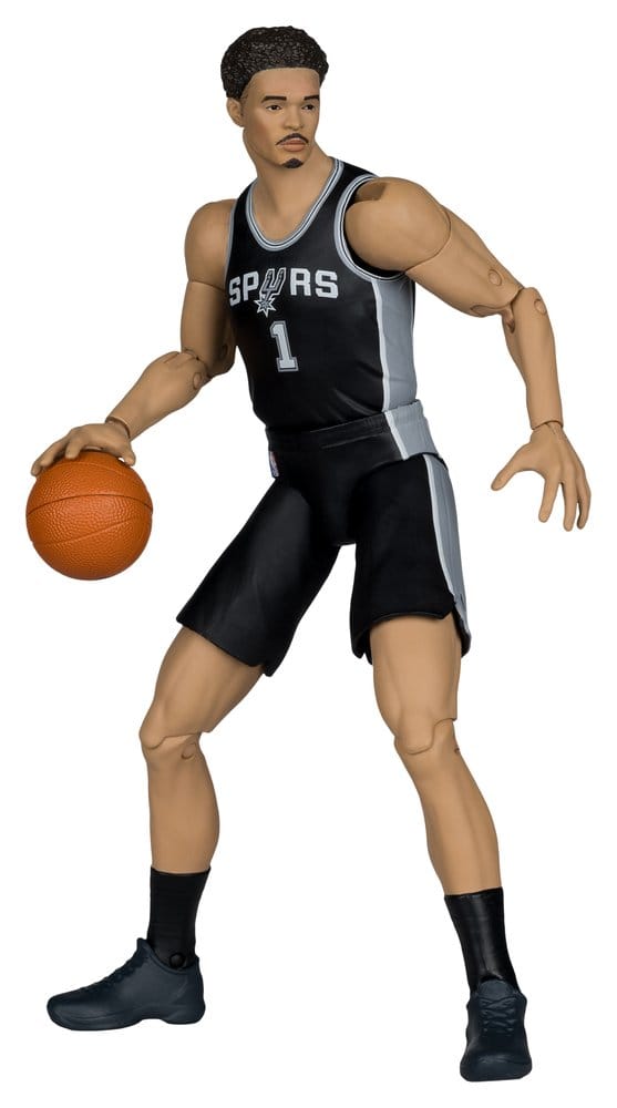 x_mcf10547 NBA SportsPicks Action Figure Victor Wembanyama (San Antonio Spurs) 17 cm - immagine 1