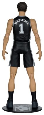 NBA SportsPicks Action Figure Victor Wembanyama (San Antonio Spurs) 17 cm - immagine 6