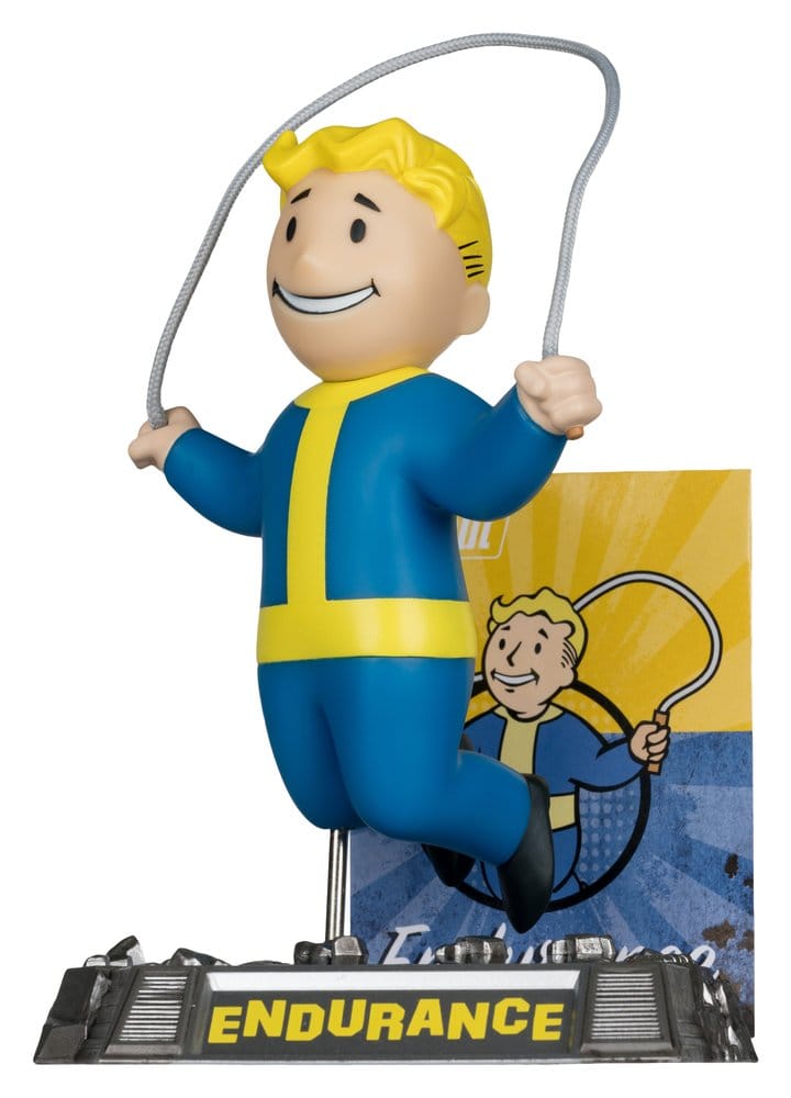 x_mcf11676 Fallout Mini Figure Vault Boy: Endurance 13 cm - immagine 1