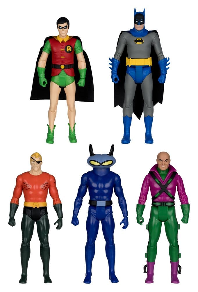 x_mcf17845 DC Retro Super Friends Action Figures 15 cm Wave 15 Assortment (6) - immagine 1