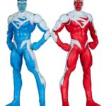 DC Multiverse Action Figures 2-Pack Superman Blue vs. Superman Red (Gold Label) 18 cm