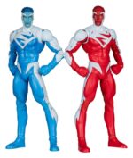 DC Multiverse Action Figures 2-Pack Superman Blue vs. Superman Red (Gold Label) 18 cm