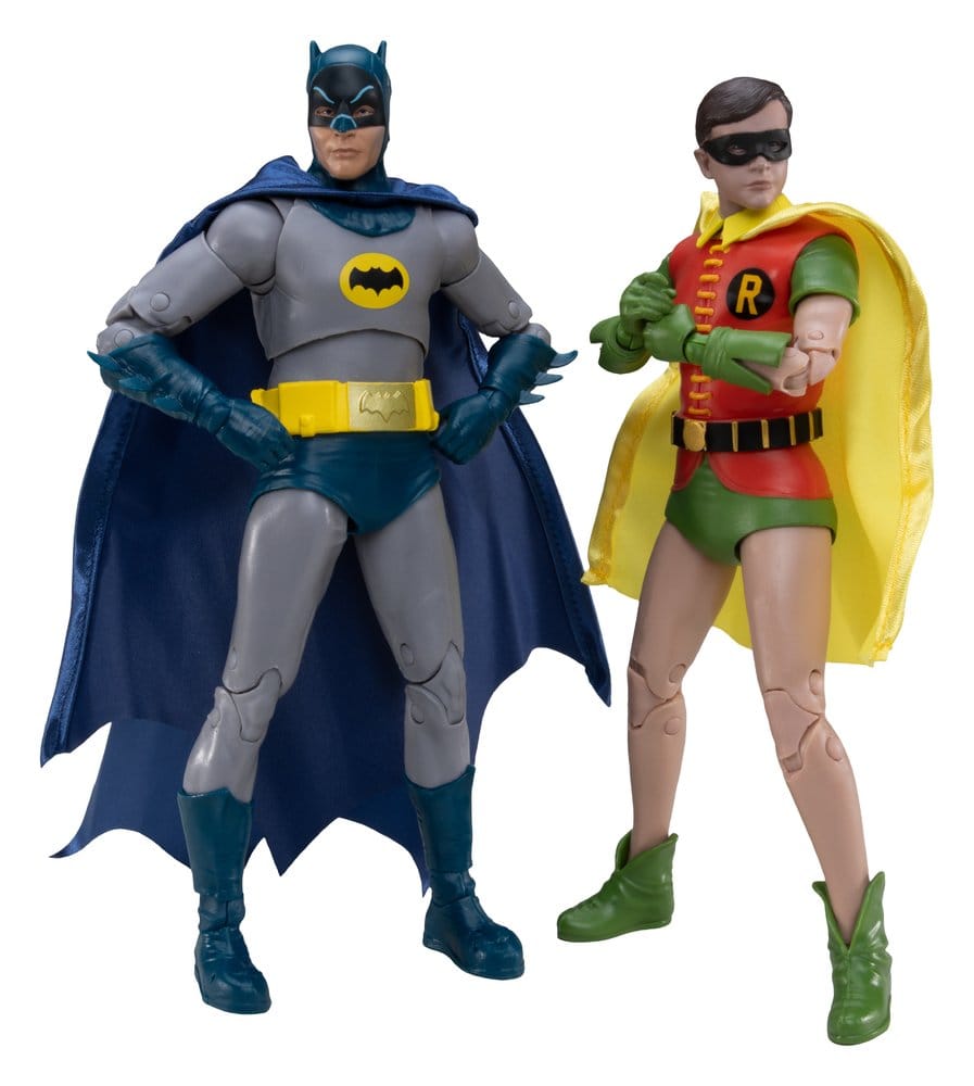 x_mcf17964 Batman Classic TV Series DC Multiverse McFarlane Collector Edition Action Figure 2-Pack Batman and Robin 18 cm - immagine 1